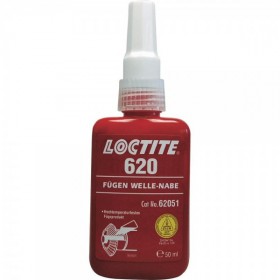Loctite 620,Вал-втулочный фиксатор высокой прочности, высокотемпературный, 50мл