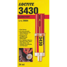 Loctite 3430, Двойной эпоксидный шприц, прозрачный, 24мл